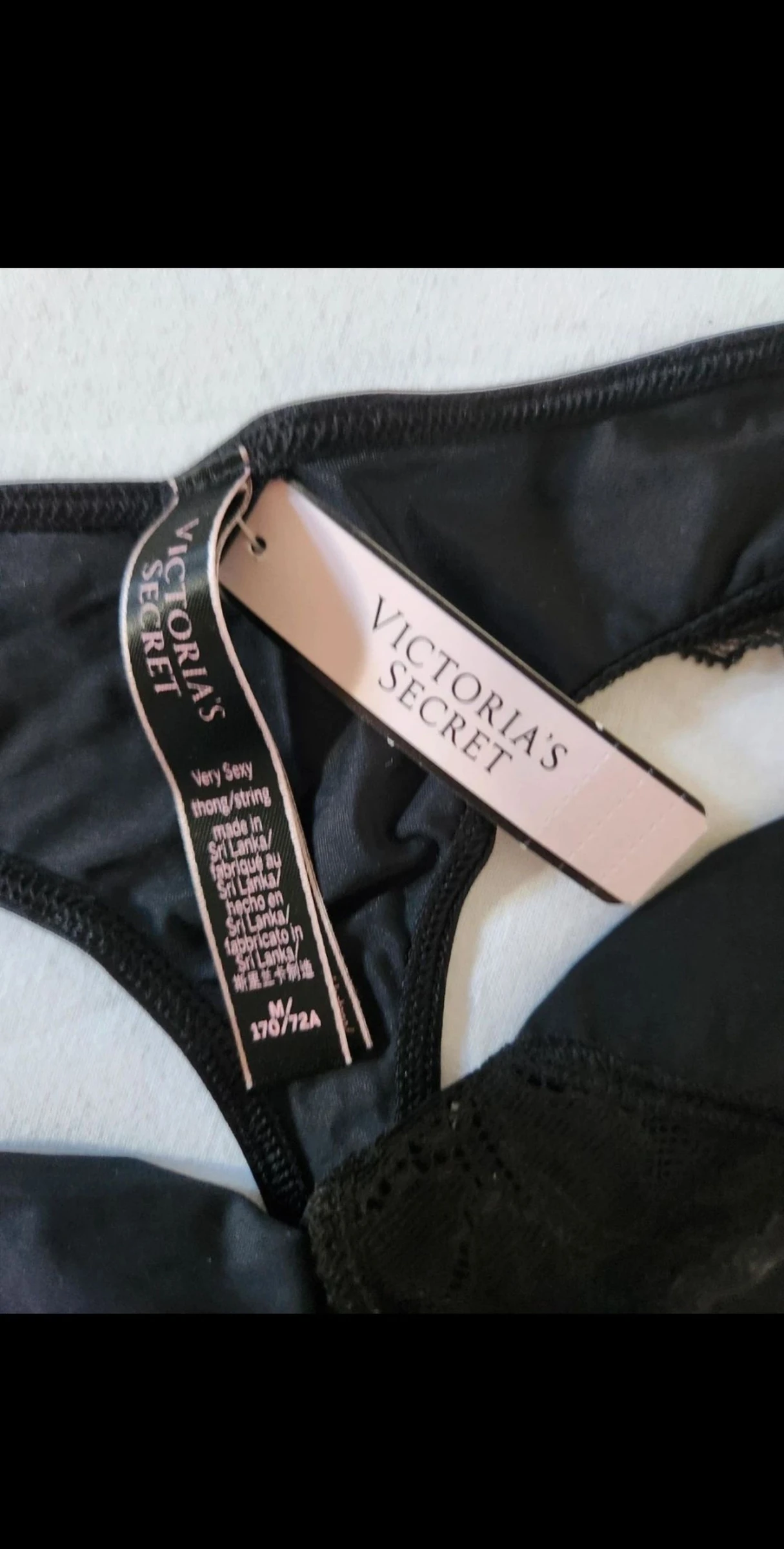 🌸NUEVO magnífico tanga negro Victoria's Secret M🌸 – photo 4